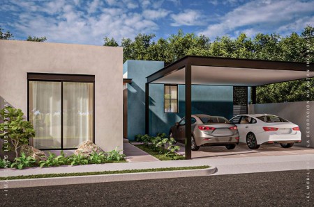 Ultima Casa en Venta en San Diego Cutz Merida de una planta con 3 habitaciones